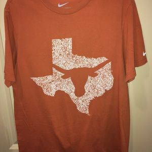 HOOK EM HORNS mens L t-shirt